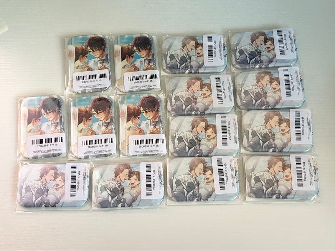 HoneyWorks オンラインくじ スクエア缶バッジ