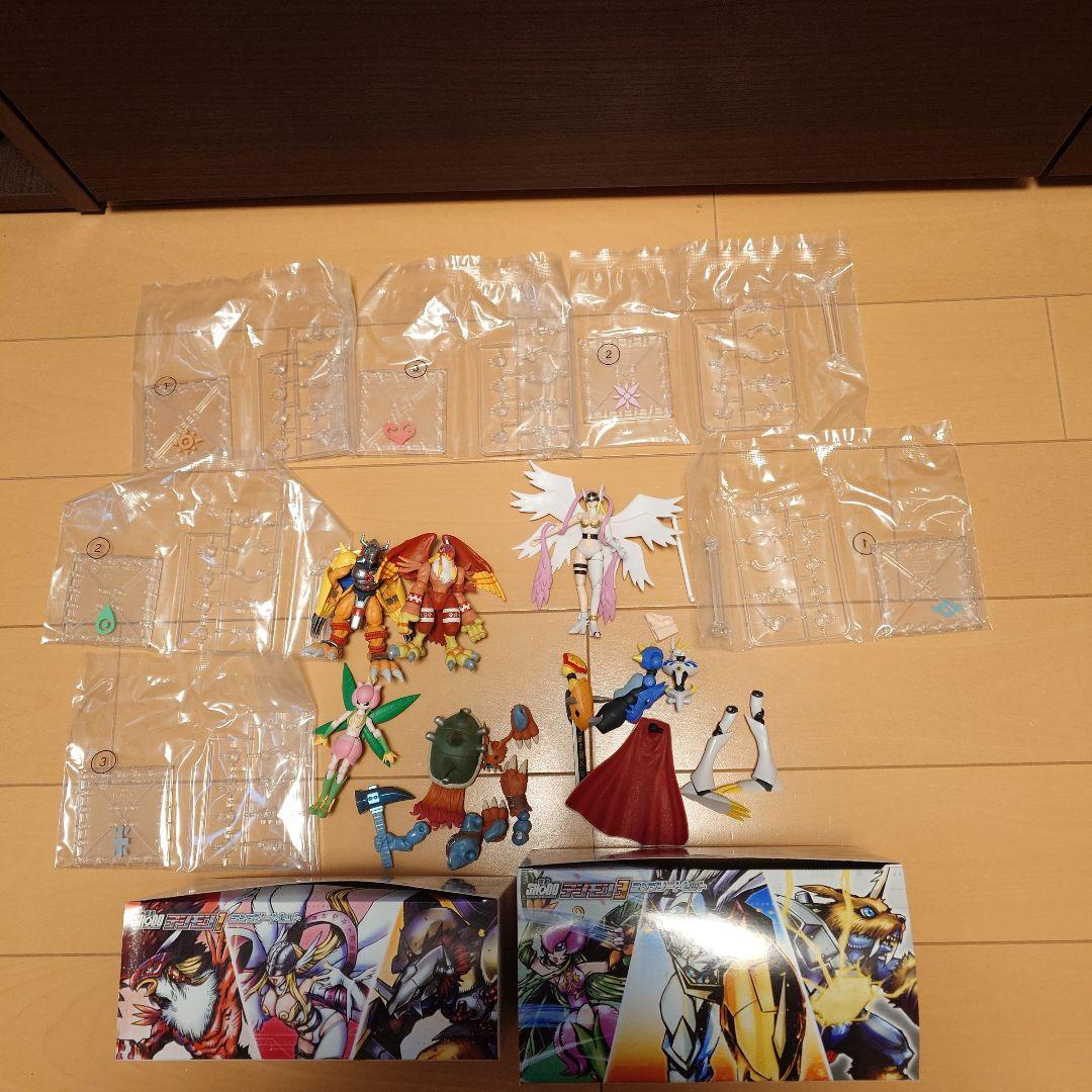 掌動　デジモン　コンプリートセット　1 3　プレミアムバンダイ　フィギュア