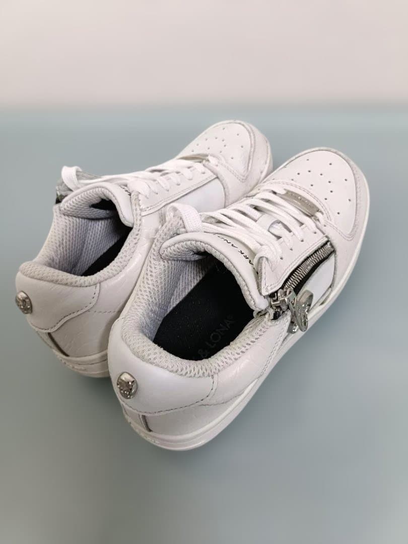 s*@様 MARK ＆ LONA マークアンドロナ　ジッパー付き ゴルフシューズ