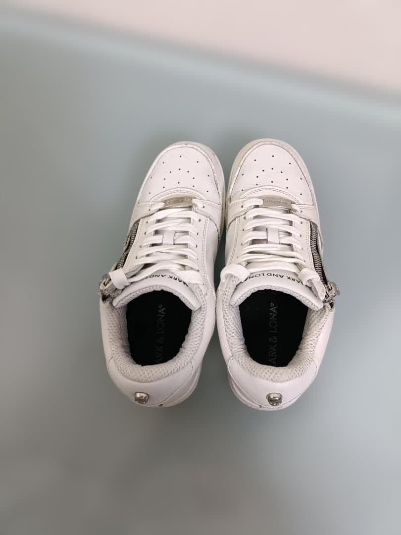 s*@様 MARK ＆ LONA マークアンドロナ　ジッパー付き ゴルフシューズ