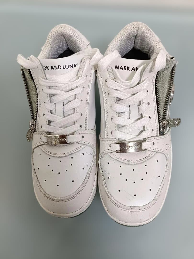 s*@様 MARK ＆ LONA マークアンドロナ　ジッパー付き ゴルフシューズ