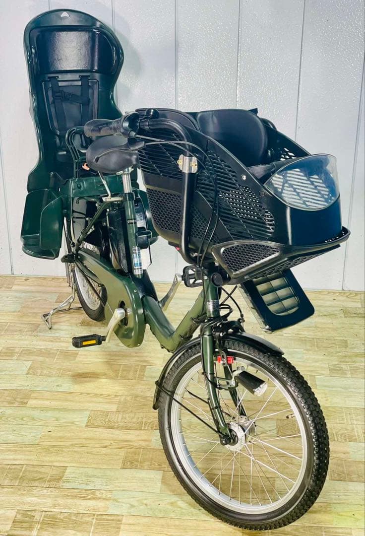 2962パナソニック13.2アンペア　3人乗り対応子供乗せ　電動アシスト自転車