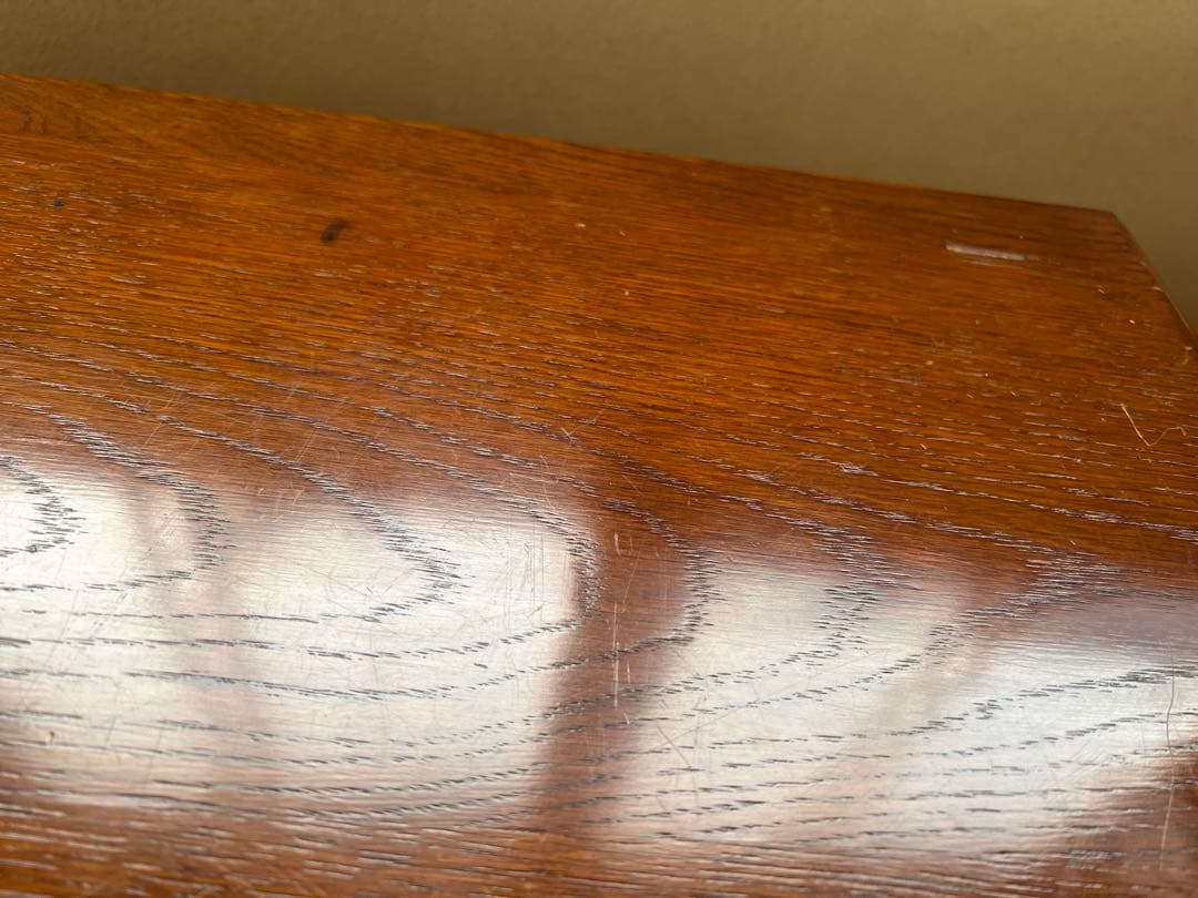 越後民芸　木製文机　座机　和机　座卓　アンティーク　日本製