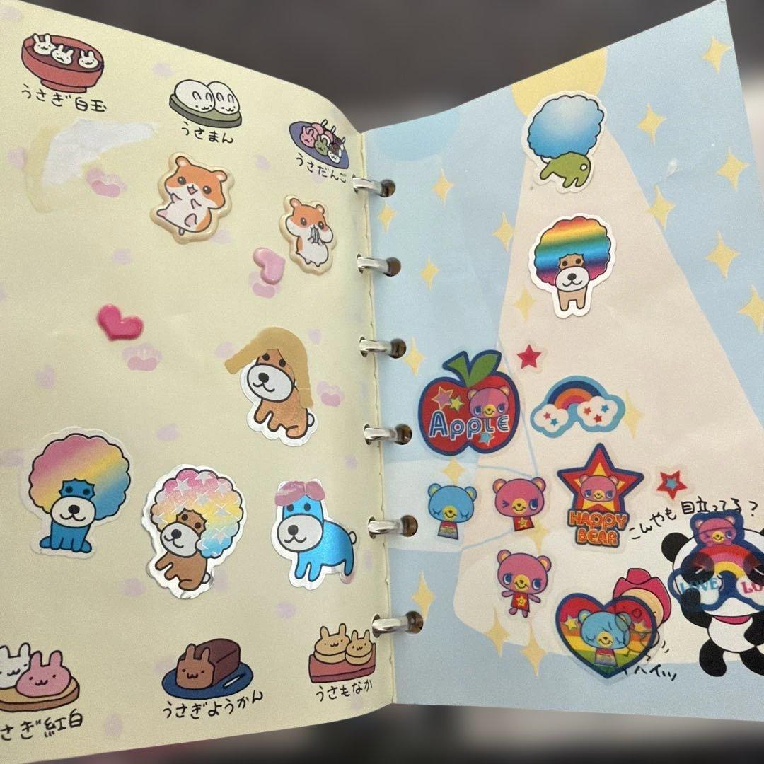 シール帳　当時　2002年頃　ポストカード付き　ギャルズ　なかよし　レトロ