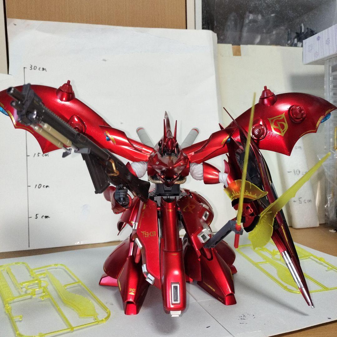 D*C様 HG 1/144 ナイチンゲール 塗装完成品 逆襲のシャア ガンプラ