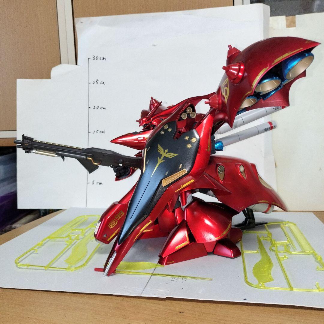 D*C様 HG 1/144 ナイチンゲール 塗装完成品 逆襲のシャア ガンプラ