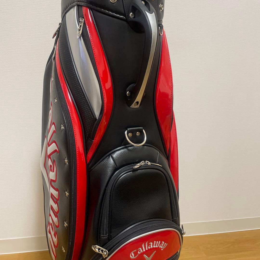 【週末限定値下げ】キャロウェイ キャディバッグ BLACK&RED 9.5型