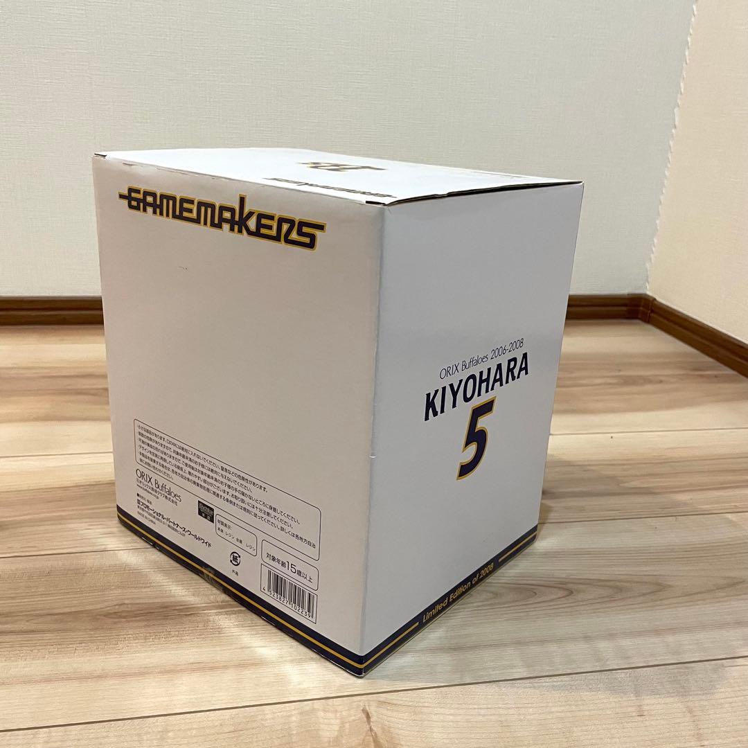 清原和博 引退記念フィギュア 2008体限定！新品未使用！オリックス 巨人 西武