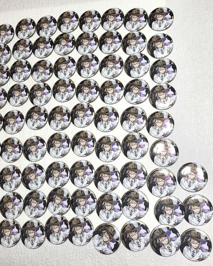 ツイステ ルーク 実験着 缶バッジ セット 痛バ