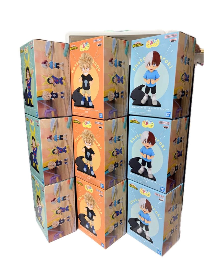 ちあぴこ 3種セット　9個　まとめ売り ヒロアカ