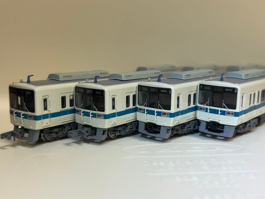 Nゲージ　マイクロエース　A-3786 A-3787 小田急　8000形　未更新