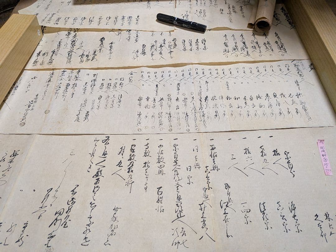 １８２１〜１８２６（文政４年〜文政９年）江戸時代阿波蜂須賀家知行地内時代古文書