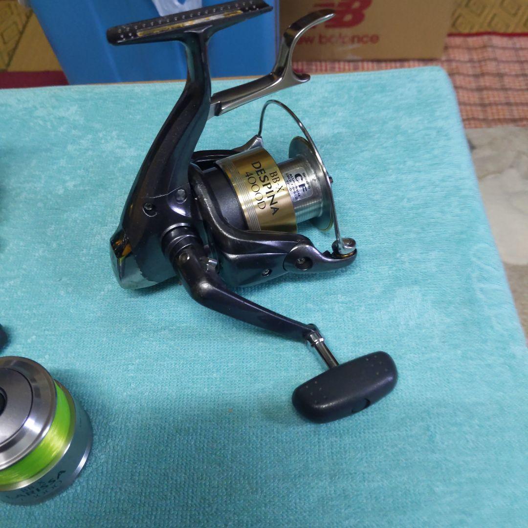 シマノ　デスピナ3000と4000 ラリッサスプール付き