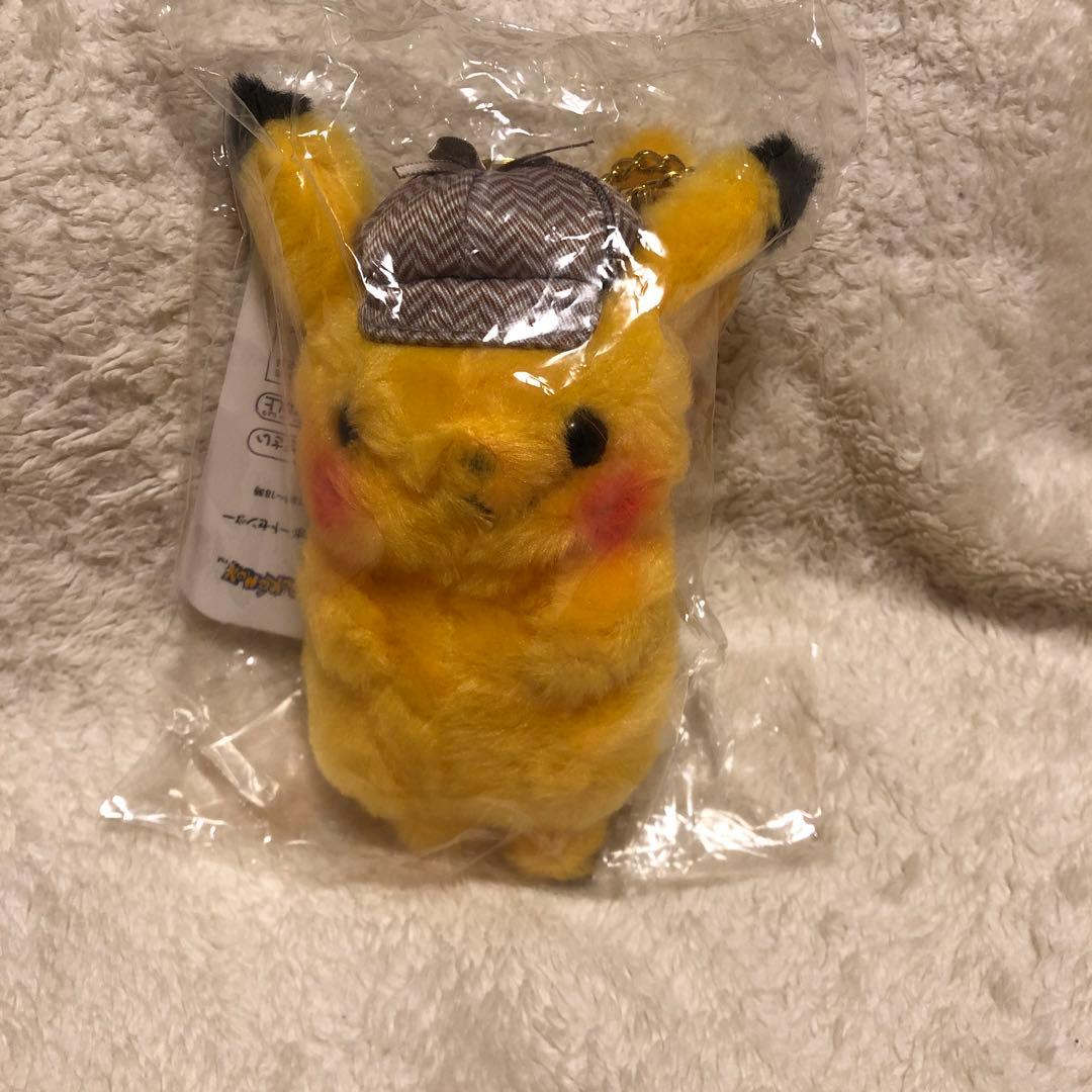 ポケモンセンター　映画　名探偵ピカチュウ　ポーチ マスコット　ぬいぐるみ