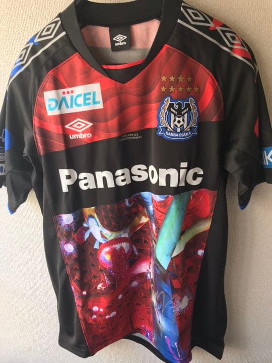 激レア 宮本恒靖監督直筆サイン入り 太陽の塔記念ユニフォーム(ガンバ大阪)