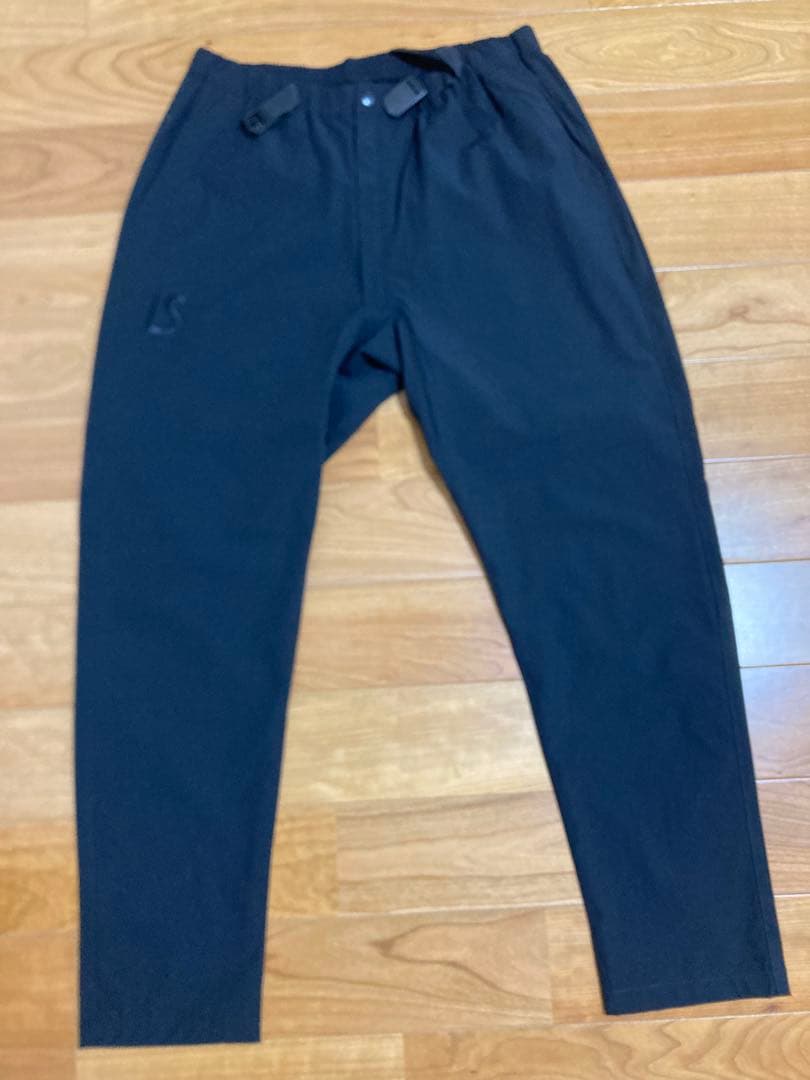 ルースイソンブラ　ストレッチムーブロングパンツ　ブラック　L