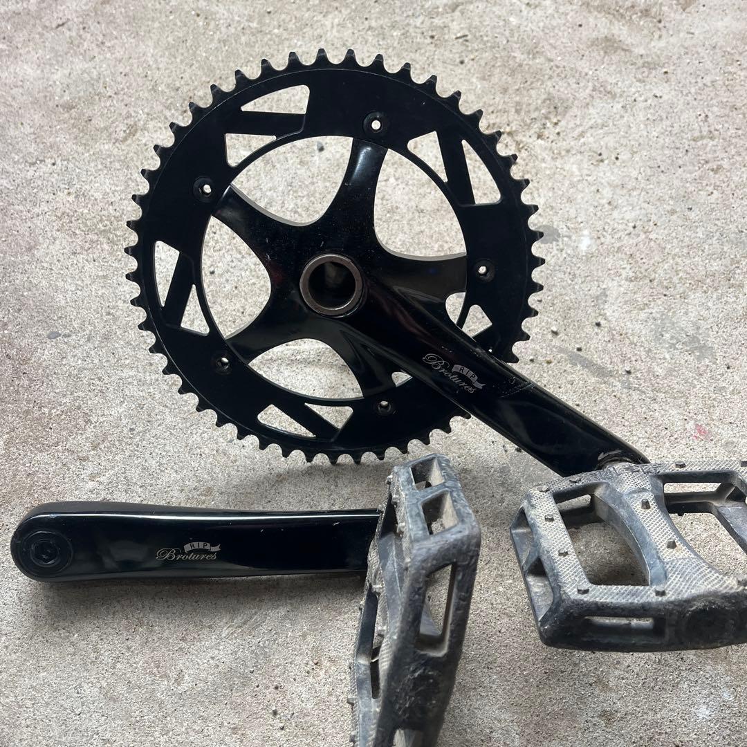 パーツ Brotures rip crank 165mm