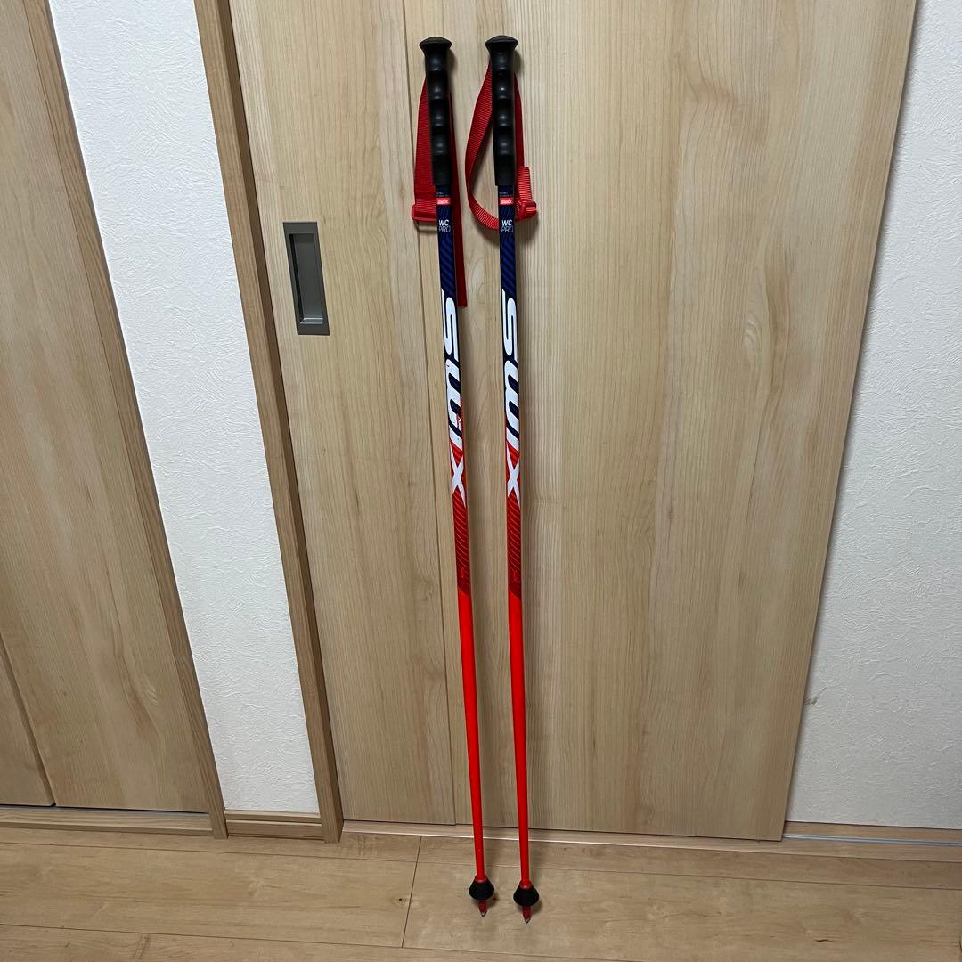 SWIX WC PRO スキー ストック 120cm GS用