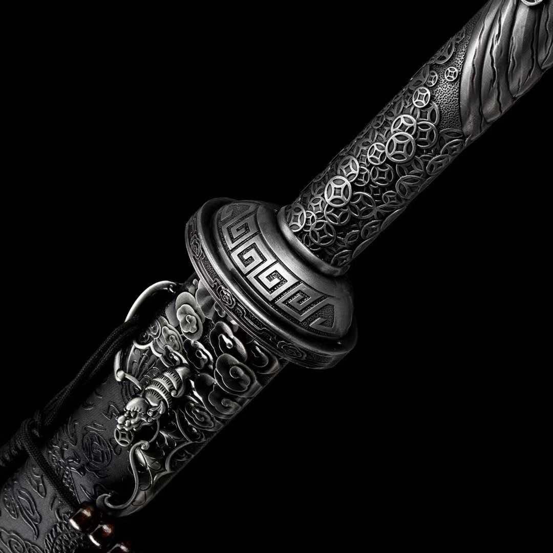 蝙蝠 苗刀 長尺 刀装具 日本刀 模造刀 武具 舞踊刀 古兵器