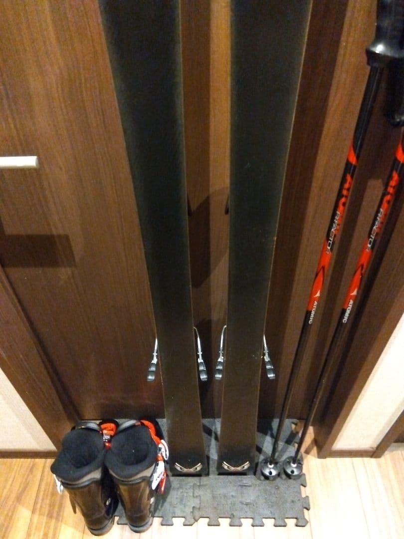 美品【ハイエンド】K2 学生・男女兼用/スキーフルセット・メンテ・WAX済み✔