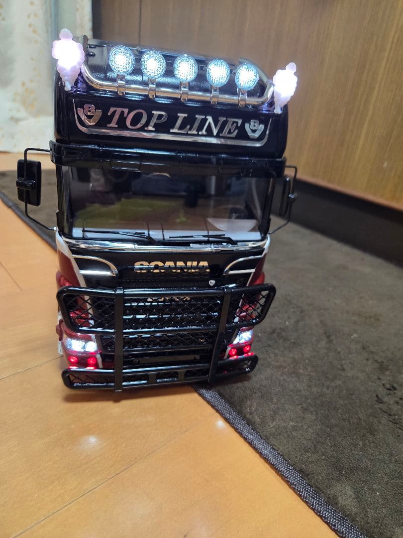 タミヤ1/14　スカニア　セミトレーラー　セット