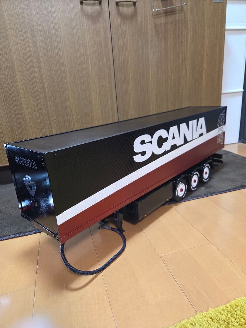 タミヤ1/14　スカニア　セミトレーラー　セット