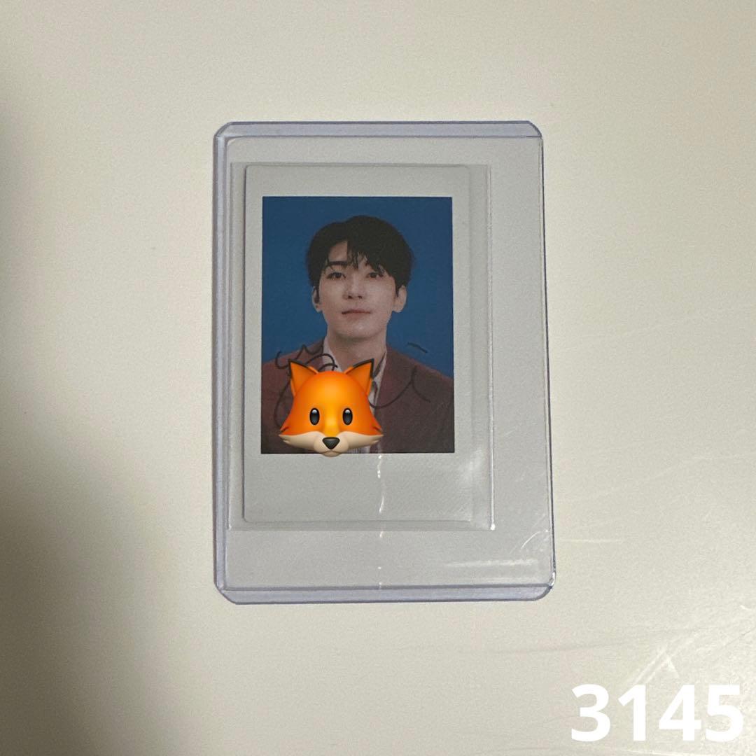 BE THE SUN インスタントフォト　直筆サイン