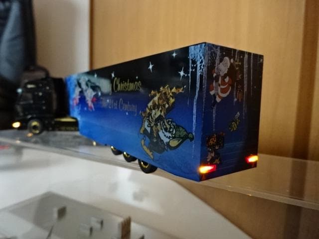 キーエンス 1/87 RC ミニトレーラー デスクランナー（Xms・エデション）