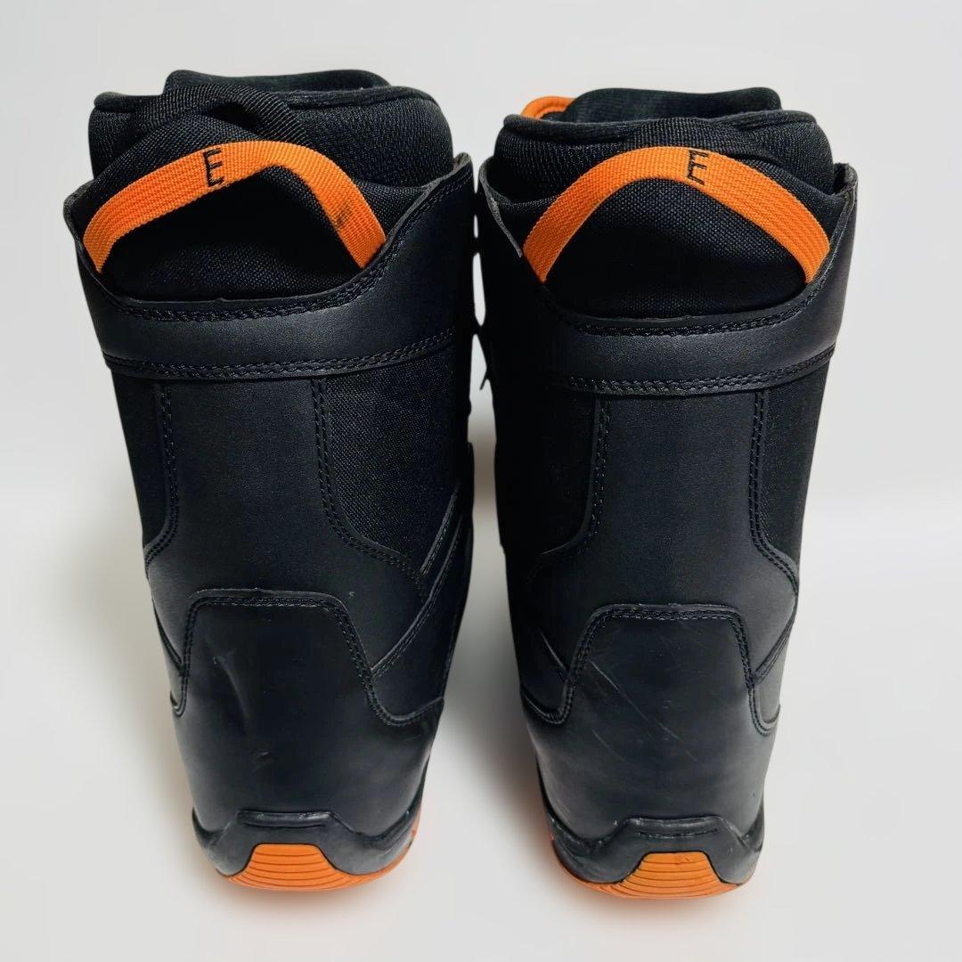 27.5cm POLKA GRAND スノーボードブーツ ブラック/オレンジ