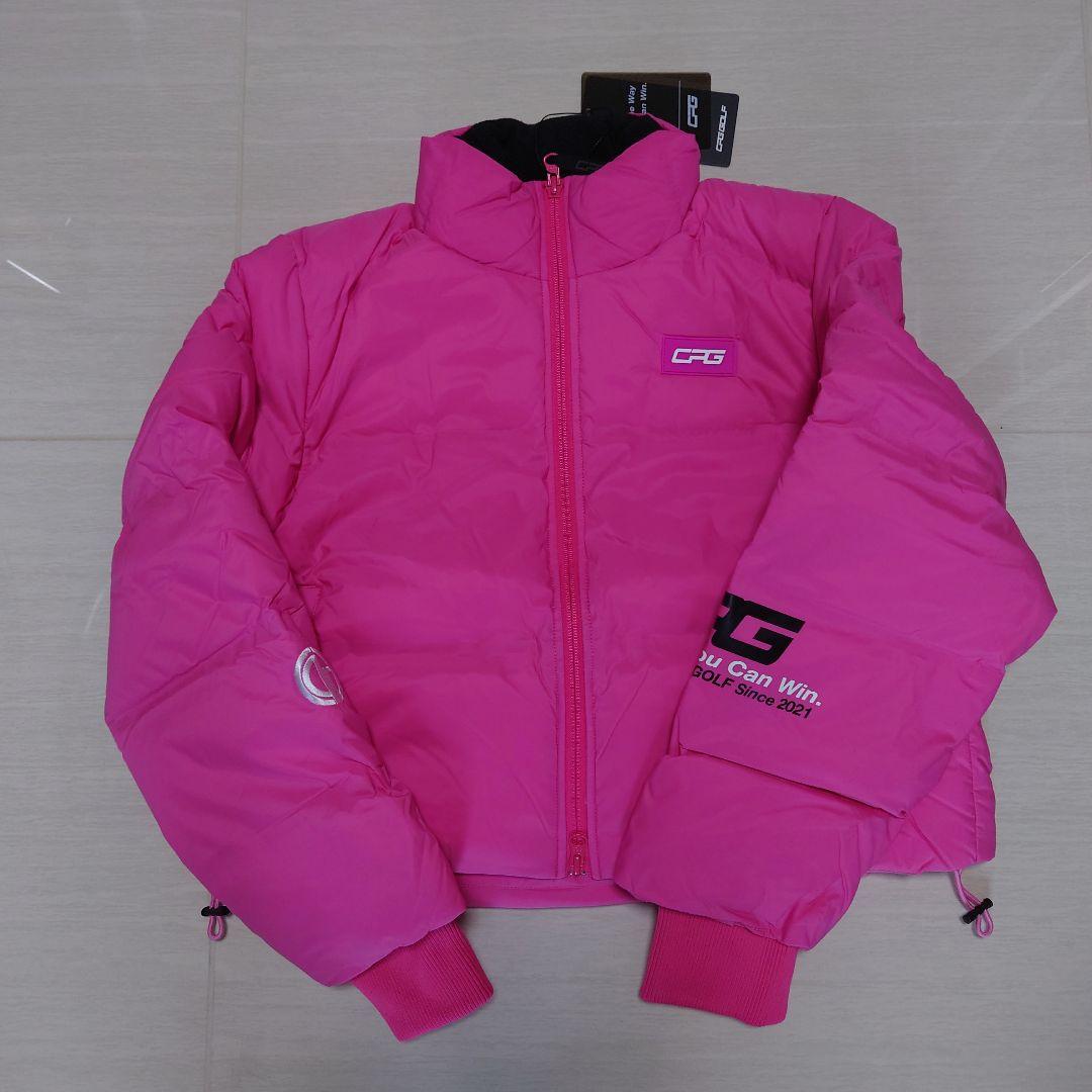 新品　CPG ピンク ダウンジャケット Lサイズ