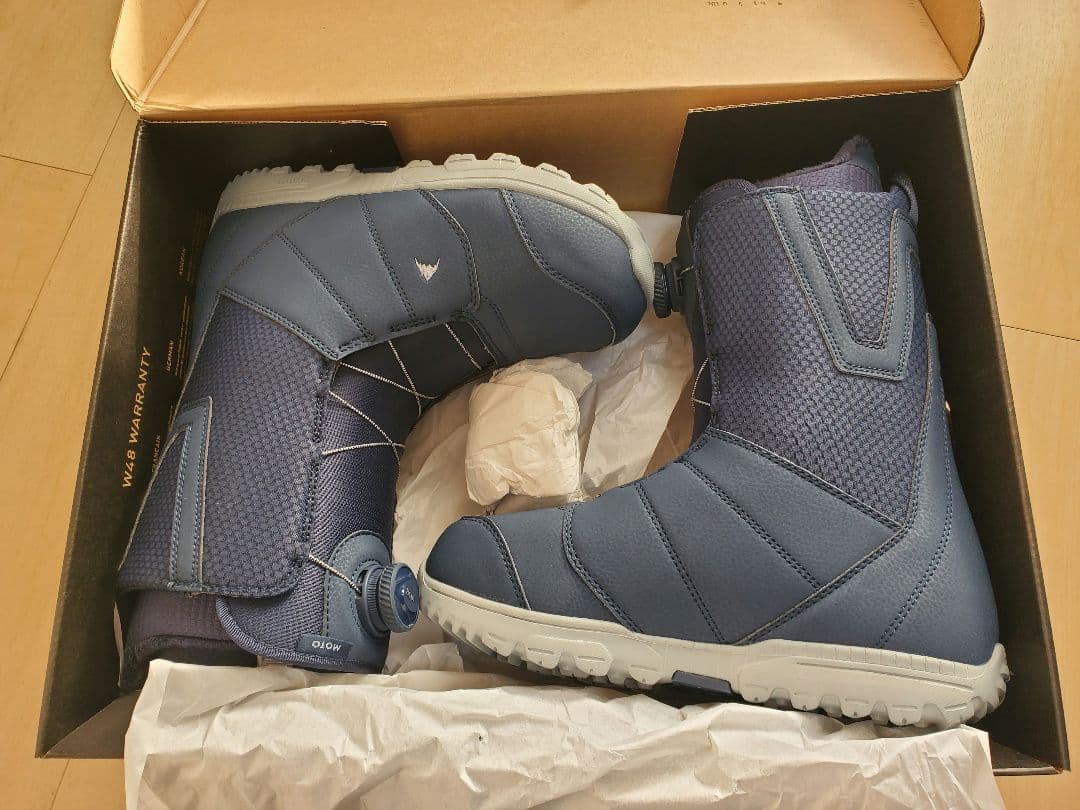 Burton バートン MOTO BOA WIDE FIT 27cm Blue