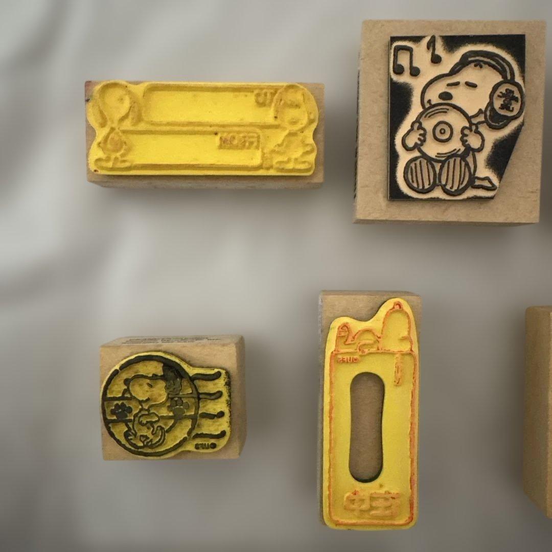スヌーピー スタンプセット 10個　使用品
