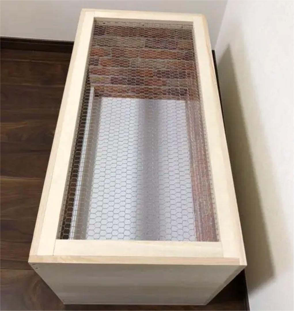 ハリネズミ用 木製ケージ 新品未使用 カスタムベースにどうぞ！