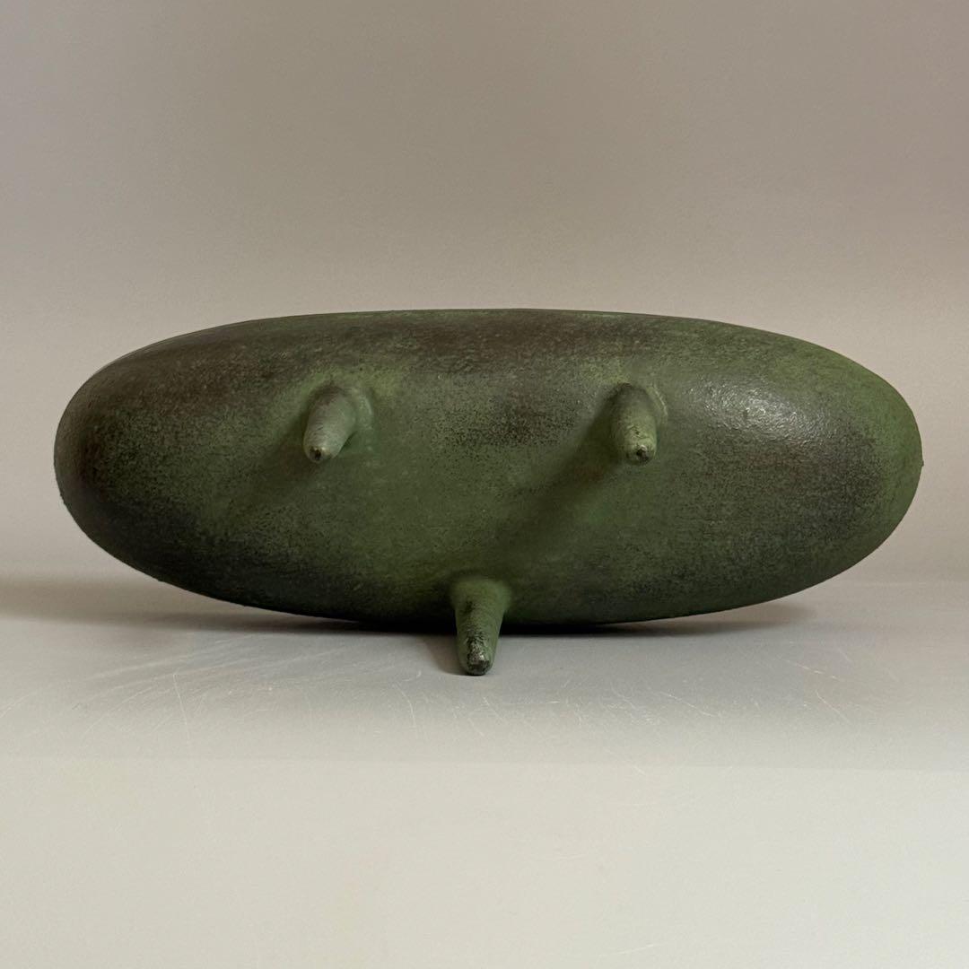 南部鉄器 三つ足 花器 水盤 鉄器