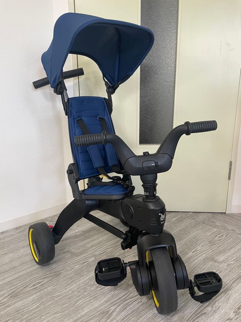 値下げ【リキトライク】ロイヤルブルー　付属品付　バケーションセット