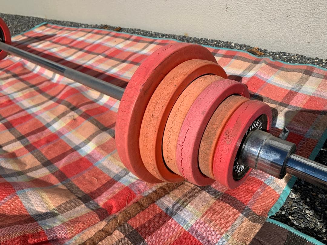 FIGHTING ROAD ベンチプレス用バーベルセット 50kg