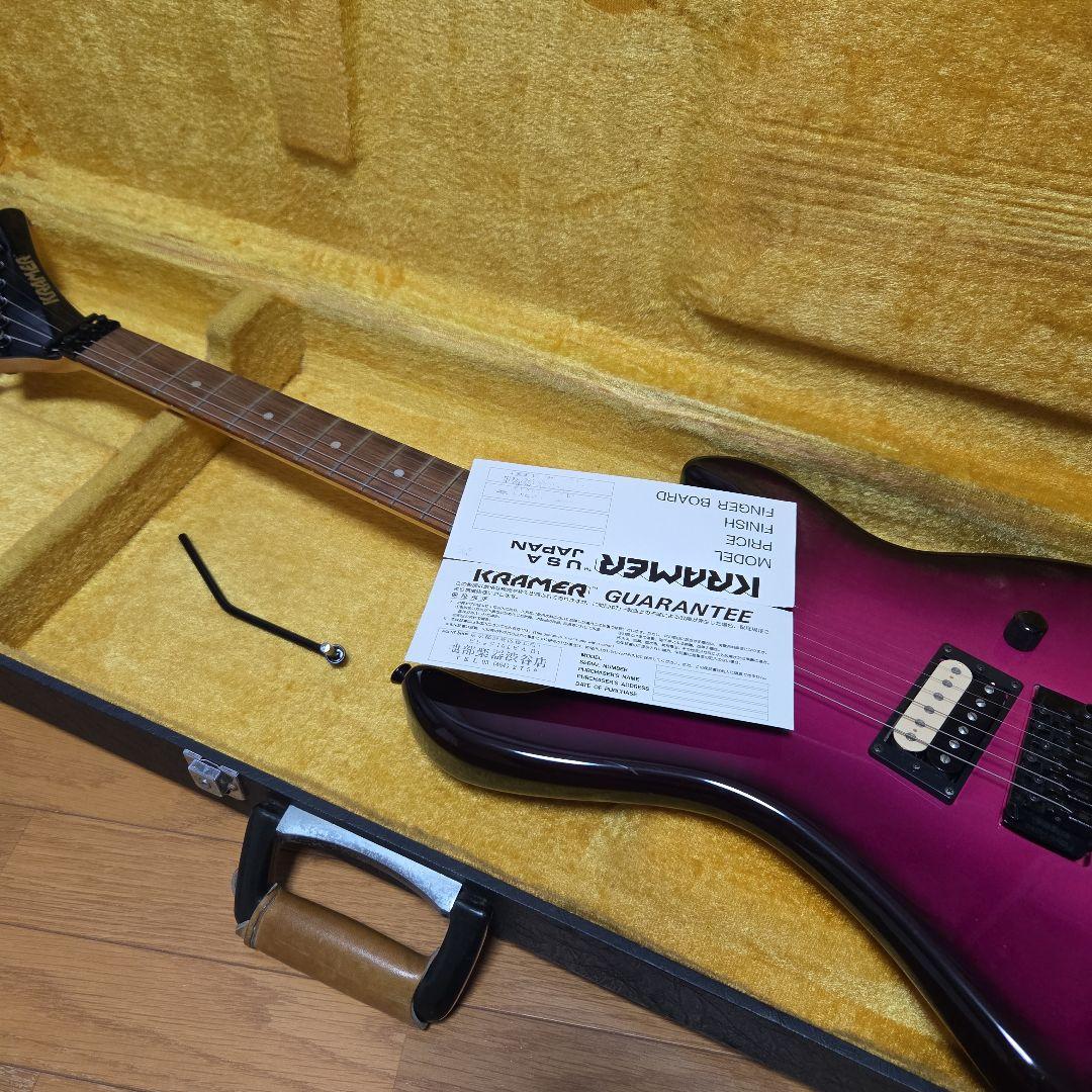 は*な様 KRAMER クレーマー ヴィンテージギター パープル　未使用品
