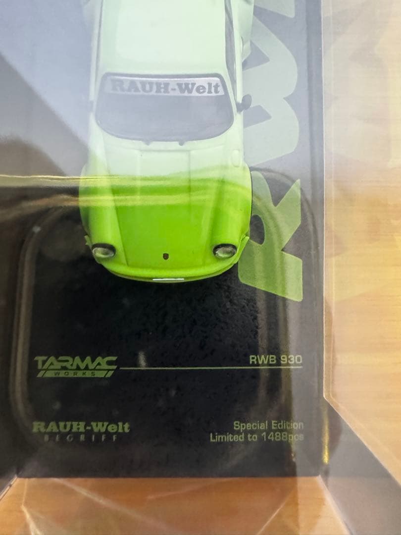 【TARMAC】 限定1488台 RWB Porsche 930 Green