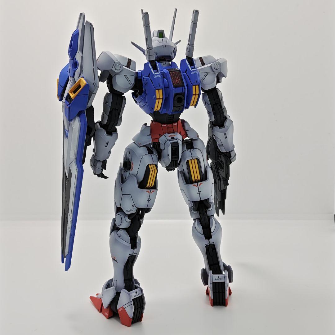 ガンプラ　フルメカニクス　ガンダムエアリアル　完成品