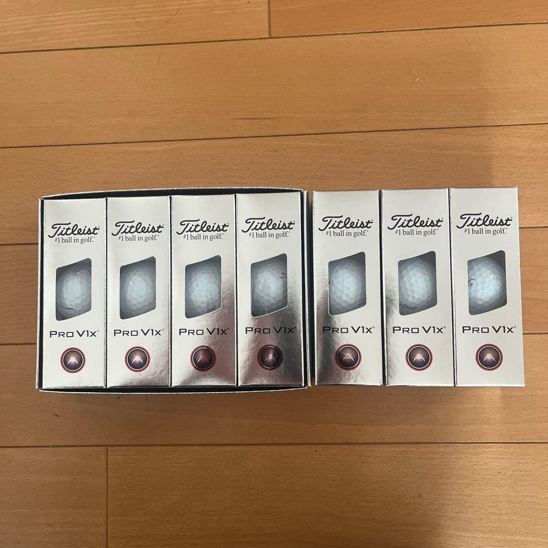 Titleist PRO V1x ゴルフボール 21個入り