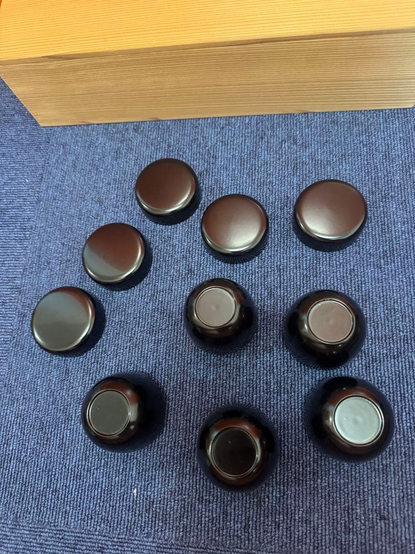 1625 棗 なつめ 5個セット　漆器 茶道具  美術品　未使用
