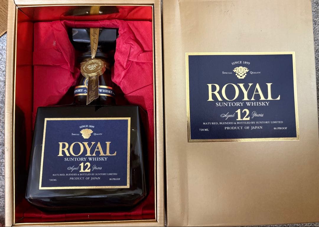 古酒 サントリーウイスキー ローヤル プレミアム12年 720ml