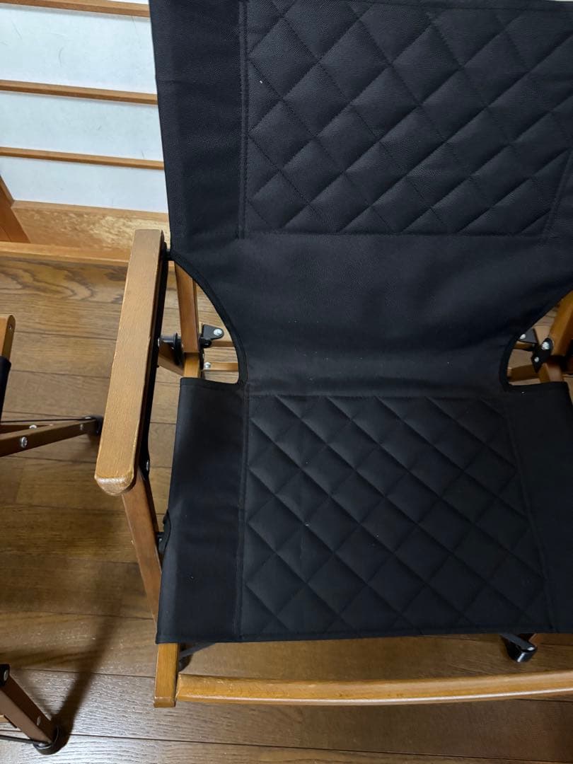 QUICK CAMP アウトドアチェア2脚セット