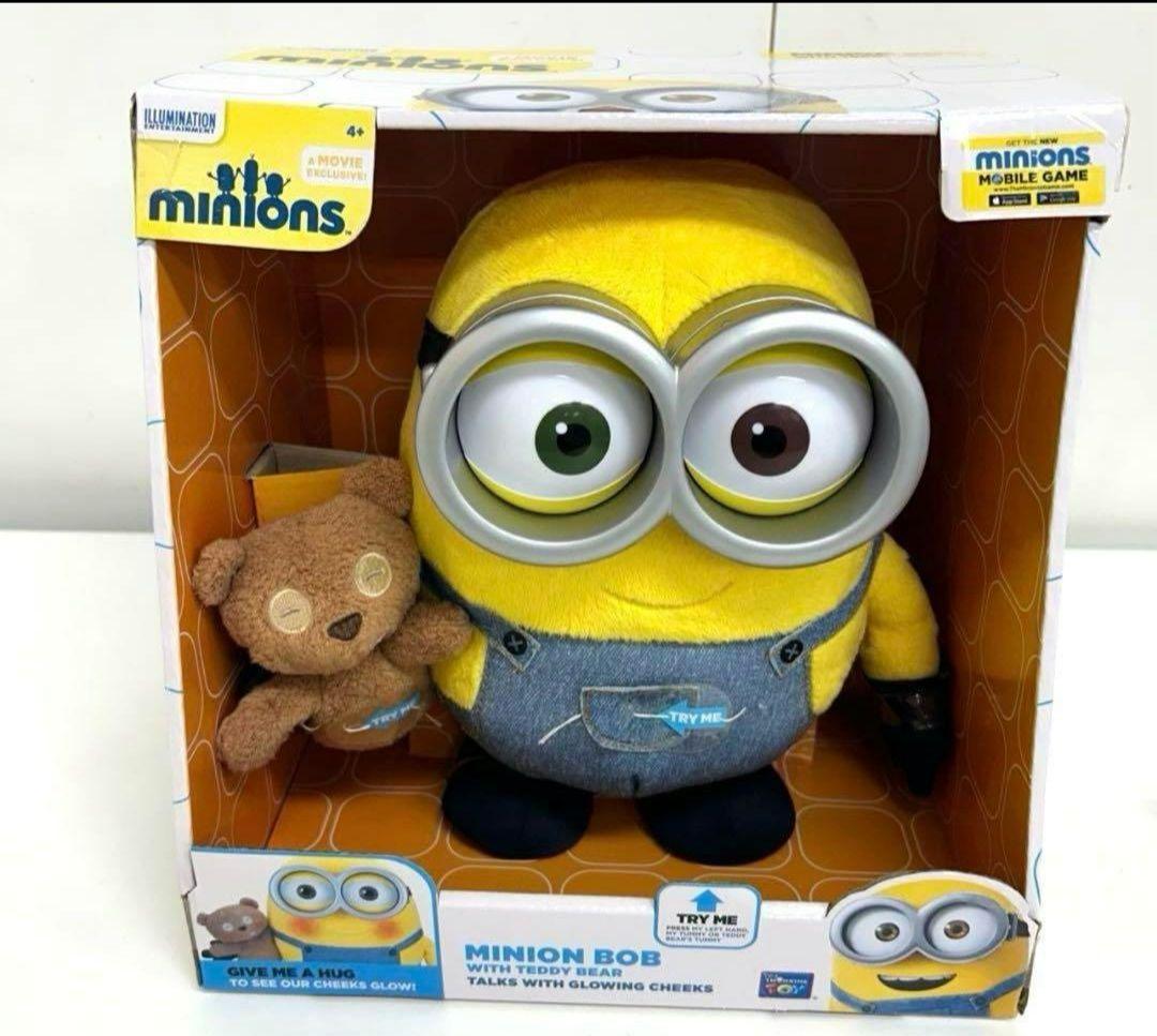 ミニオンズ おしゃべり ミニオンボブ テディベア付き
