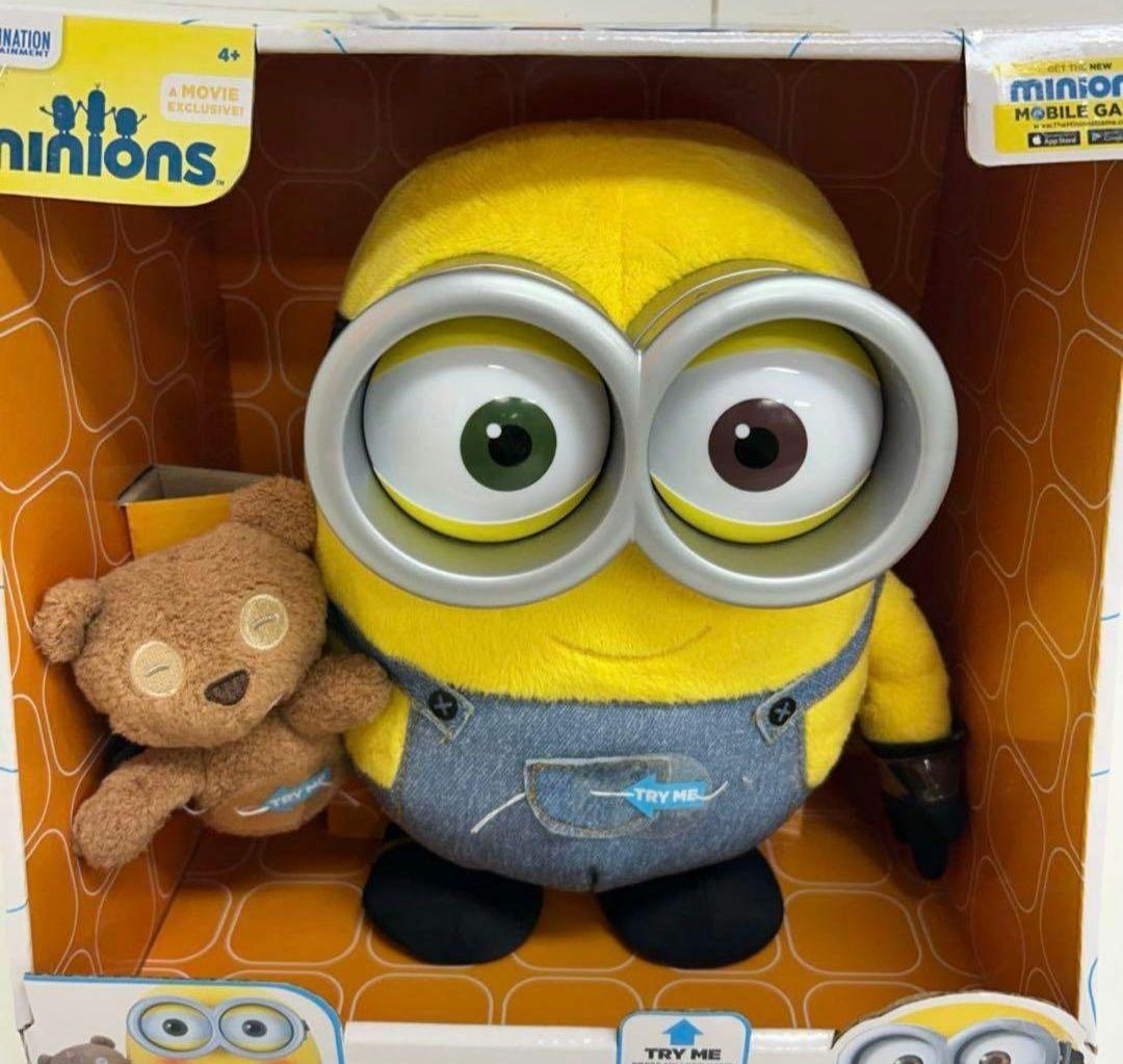 ミニオンズ おしゃべり ミニオンボブ テディベア付き