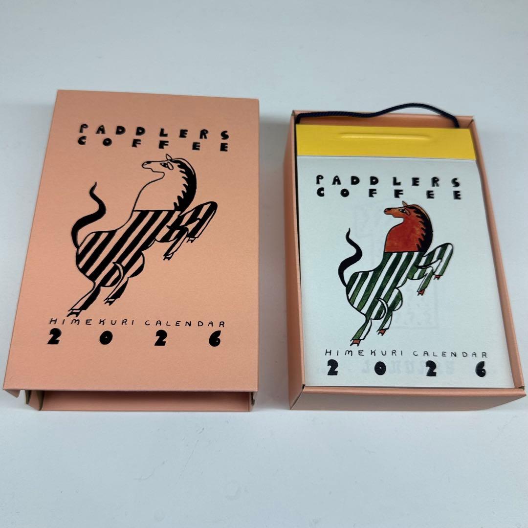 パドラーズコーヒー PADDLERS COFFEE 2026 日めくりカレンダー