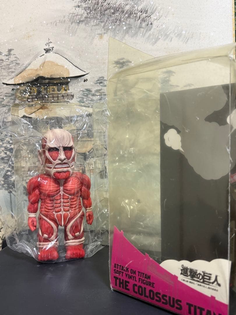 進撃の巨人 ソフビ
