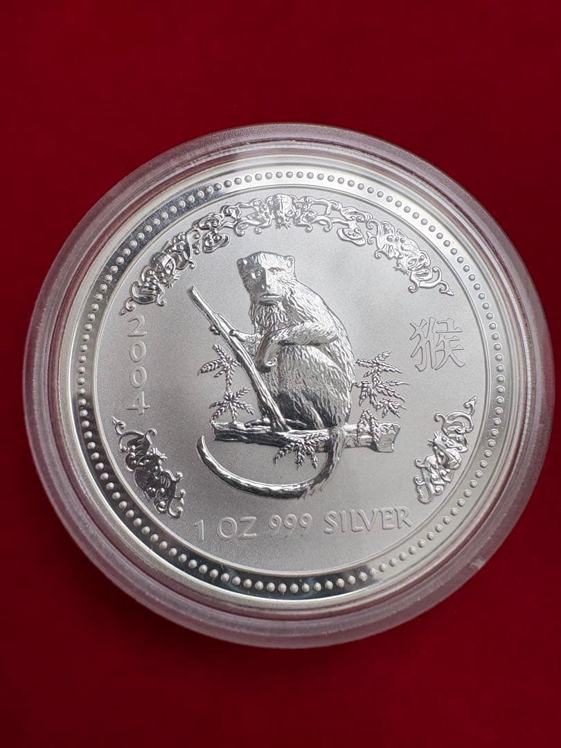 純銀　1オンス silver.999 2004年 銀貨 