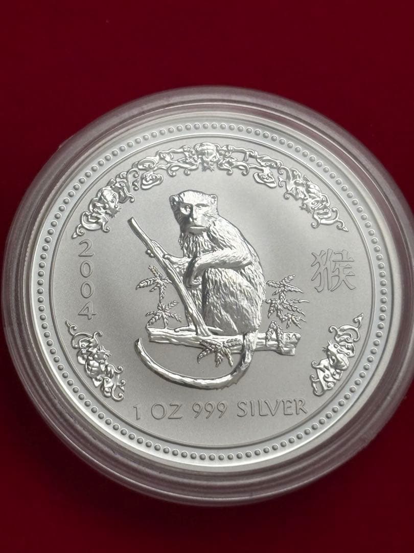 純銀　1オンス silver.999 2004年 銀貨 