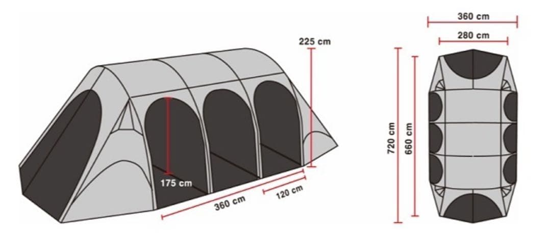 M-13 gopamir T720 ダークグリーン エアテント ヒルバーグ